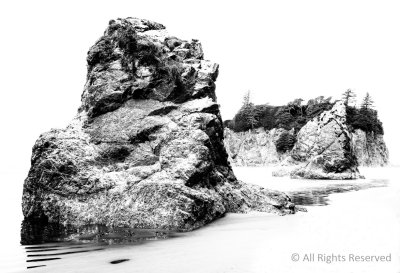 High Contrast Coastline