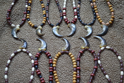 Bear claw necklaces