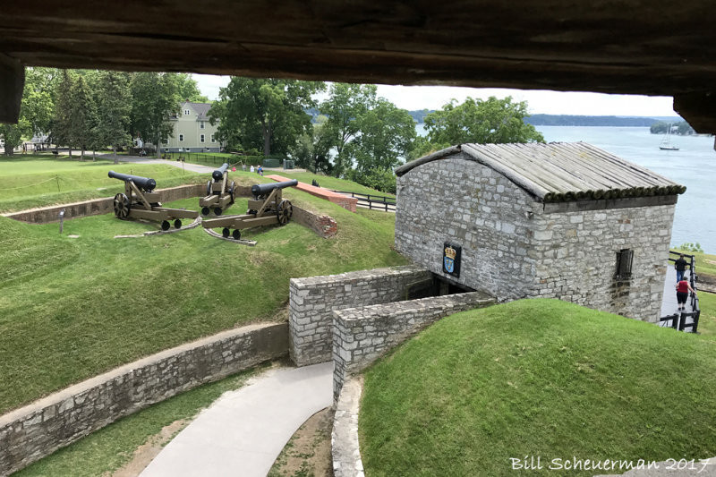 Fort Niagara Main Gate from South Redoubt