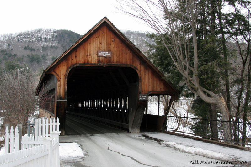 Middle Bridge, Woodstock, Vermont