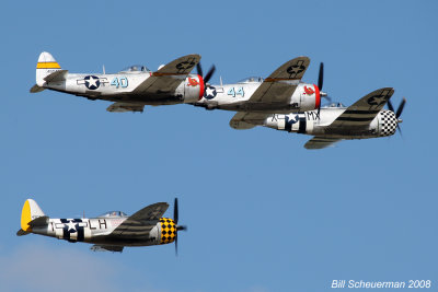 P-47s Thunder over Michigan