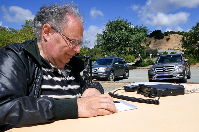 Me at the ARRL VHF Contest on June 10, 2017