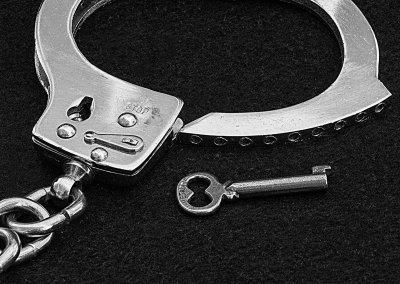 Macro Mondays Assignment: Crime - Handcuffs and Key