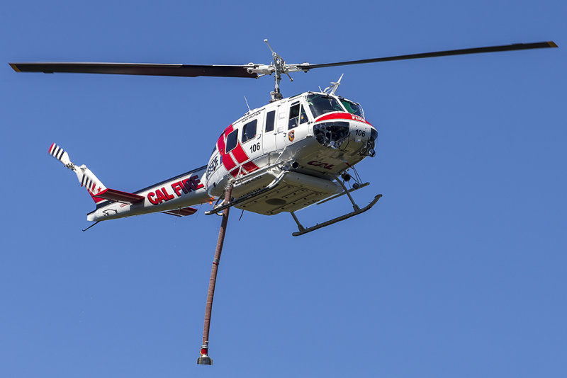 Cal Fire Bell UH-1H Super Huey Iroquois N495DF