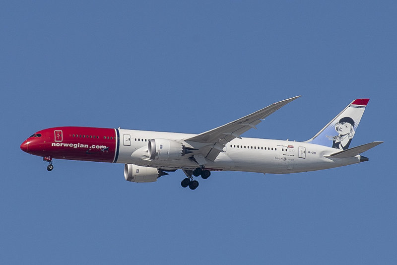6/23/2017 Norwegian Long Haul Boeing 787-9 Dreamliner Greta Garbo LN-LNI