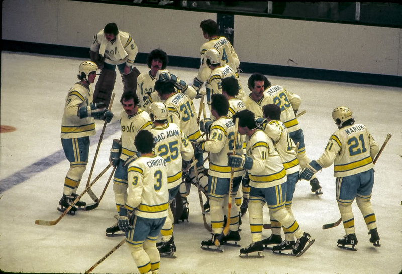 Boston Bruins at California Seals - March 5, 1976