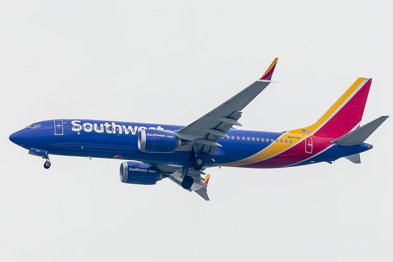 Southwest Airlines Boeing 737 MAX-8  N8711Q