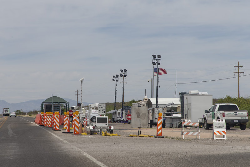 5/1/2018  United States Border Patrol checkpoint