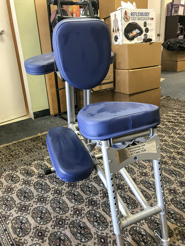 Face down support chair