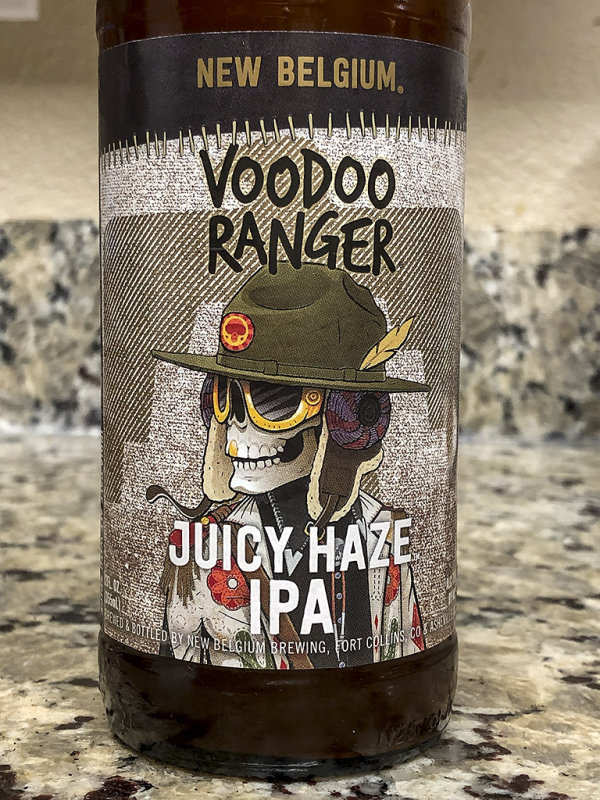 11/19/2018  New Belgium Voodoo Ranger Juicy Haze IPA