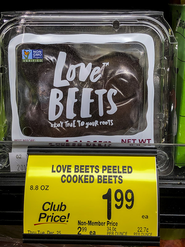 1/5/2019  I don't like beets