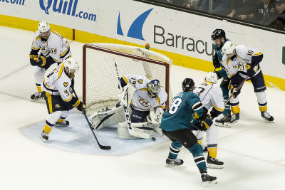 Nashville Predators vs San Jose Sharks - March 11, 2017