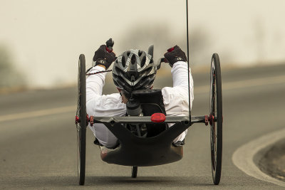 10/17/2017  Hand-powered recumbent trike