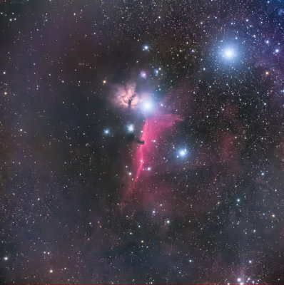 ex T8 IC434 horsehead nebula 1f 300s L 2f 2x 300s RGB hist PS done .jpg