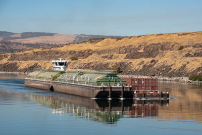 Columbia River - Grain Barge