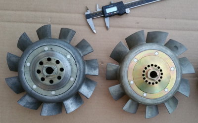 906 Small 225mm Fan vs. 911 SC Small 225mm Fan