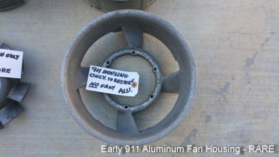 Early 911 (65-67) Aluminum Fan Housing (no fan) - Photo 1