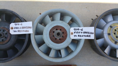 914-6 Magnesium Fan & Housing (removed from vin 914.043.xxxx) - Photo 1