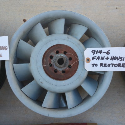 914-6 Magnesium Fan & Housing (removed from vin 914.043.xxxx) - Photo 2