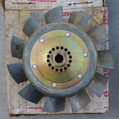 1978 Porsche 911 SC Small Fan Magnesium OEM NOS