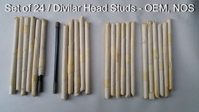 911 Dilivar Head Studs OEM NOS / Qty 24 - Photo 1