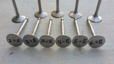  ATE #3057 Exhaust Valves / Size: 39mm X 110mm - Photo 4