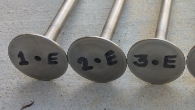  ATE #3057 Exhaust Valves / Size: 39mm X 110mm - Photo 6