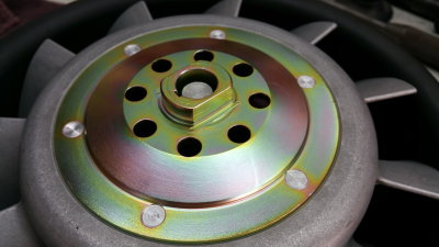 906 / 911 RSR 225mm Small Magnesium Fan Restored (20170513) - Photo 3
