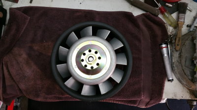 906 / 911 RSR 225mm Small Magnesium Fan Restored (20170513) - Photo 11