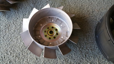 906 / 911 RSR 225mm Small Magnesium Fan Restored (20170513) - Photo 6