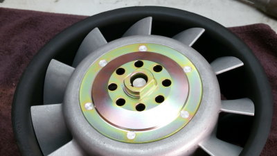 906 / 911 RSR 225mm Small Magnesium Fan Restored (20170513) - Photo 14