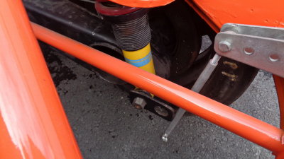 914-6 Race Car Above-Trunk Rear Sway Bar, a More Modern Set-Up - Photo 5