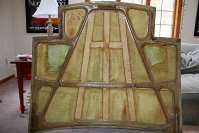 914-6 GT OEM Fiberglass / Balsa Wood Reinforced Front Trunk Lid - No 5