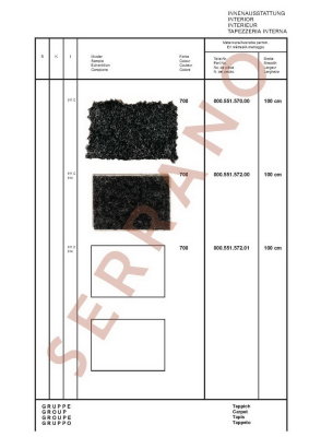 Échantillons de Couleurs et de Garnitures / Type: 911 T E S + 914 914/6, ā partir de mod 70 - Page 75