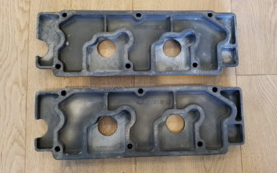 906 Magnesium Valve Covers, Lowers - pn 901.105.116.11 - Photo 6