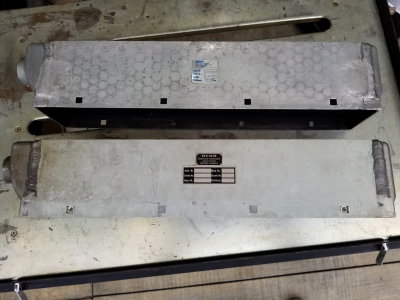 914-6 GT BEHR Front Oil Cooler OEM, pn 901.107.040.25 - Photo 3