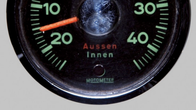 Motometer Outside / Inside Temperature Gauge Celsius - Photo 3