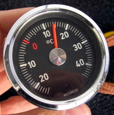 Motometer Outside Temperature Gauge Celsius NOS #4 (eBay 2018) Asking $1,650