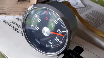 Motometer Outside Temperature Gauge Celsius NOS #3 (eBay.DE Jan/2018) Sold Euro 168