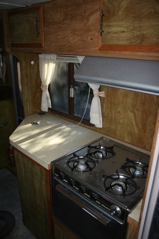 Inside the RV