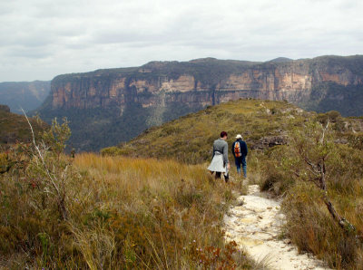 Half way to the lookout