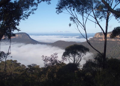 Mount Solitary  Ruined Castle  Narrow Neck