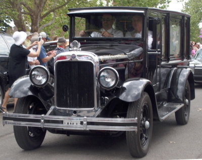 Old Dodge Hearse