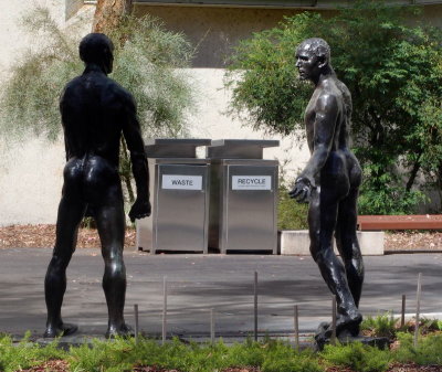 Which one did you put our clothes in?
