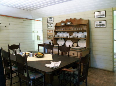 Interior, Yanga homestead