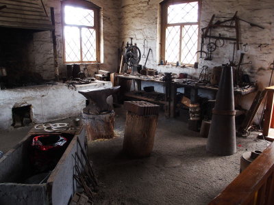 Blacksmith's workshop, Bon Accord Mine
