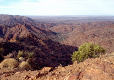 Looking north from Siller's Lookout
