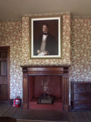 In one of the original front rooms