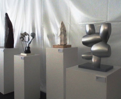 Four small sculptures
