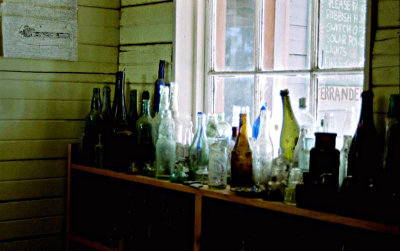Bottle Collection in the museum